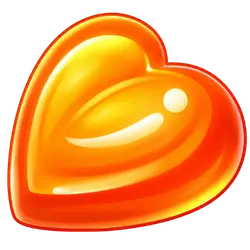 Sugar Rush Super Scatter Orange Heart
