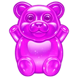 Sugar Rush Super Scatter Purple Bear